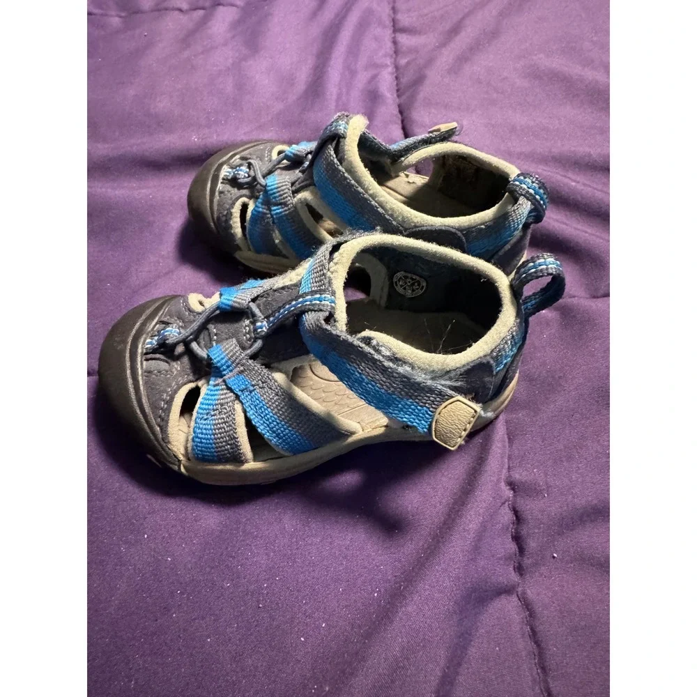 Keen Newport H2 Kids Navy Blue Water Sandals Size 7 Toddler 1014251